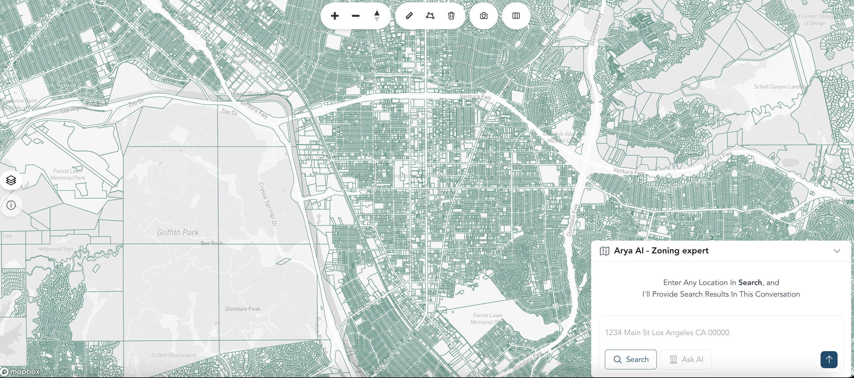 ArchiWise map dashboard