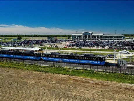 MetroLink Extension to MidAmerica St. Louis Airport Completes Construction at $192M