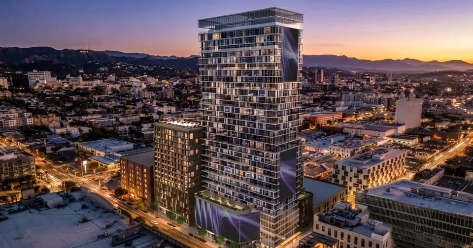 West Hollywood Planning Commission to Review 34-Story Mixed-Use Tower at 1000 La Brea Avenue